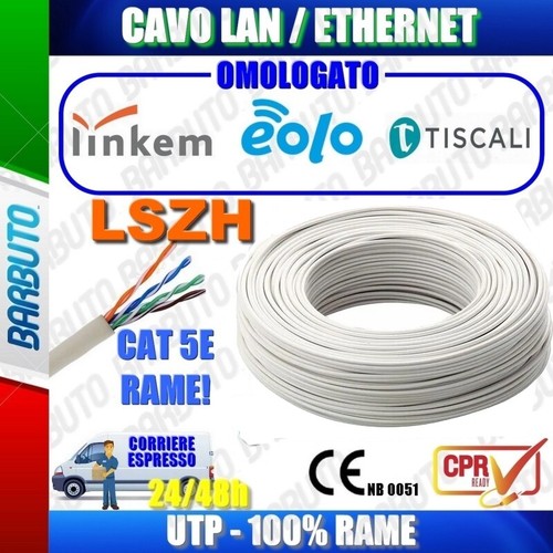 Cavo lan cat utp - lan, rame