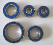 KIT CUSCINETTI A SFERA IN CERAMICA CROSSMAX LEFTY HYBRID RUOTA ANTERIORE E POSTERIORE