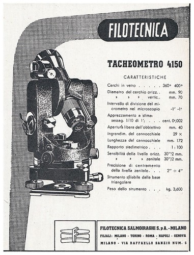 Pubblicita 1948 filotecnica - pubblicita',