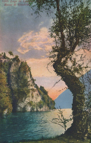 Cartolina rocco gandria - cartolina, di