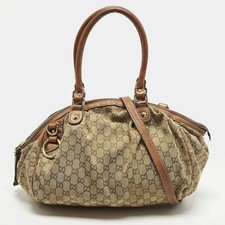 Borsa Gucci Sukey media beige