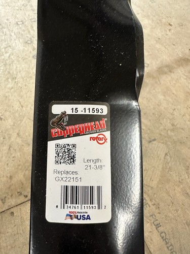 Qtà 8 lame rotative - 21-3/8,