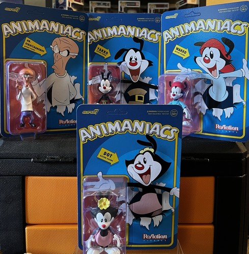 Super7 animaniacs complete set - animaniacs,