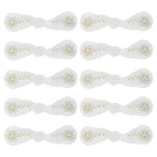  10pcs squisiti bottoni di