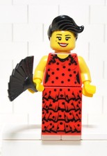 Lego col086 Ballerina Flamenco Minifigure Collezione Serie 6 2012 set 8827