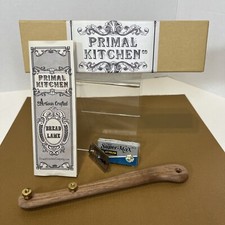 Primal Kit Cucina Pane Legno Lame Artigianale per Panettieri con Kit Lame