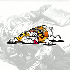 Adesivo Rossi BullDog