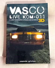 VASCO LIVE KOM '011 Libro Fotografico Ufficiale con 40 Foto in 3D Vasco Rossi