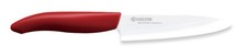 Kyocera Coltello di Ceramica FK-130 WH-RD Taglierino - 13 CM Lama - Fb. Rosso