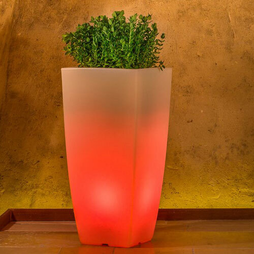 Vaso luminoso giardino - vaso, da