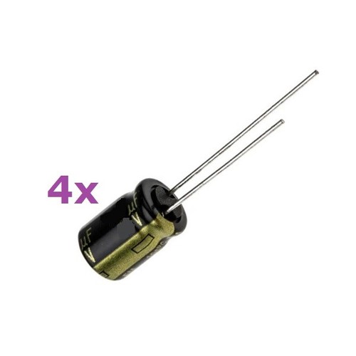 Panasonic 47uf 25v - 4x,