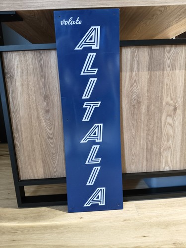 Insegna vintage alitalia - vintage,