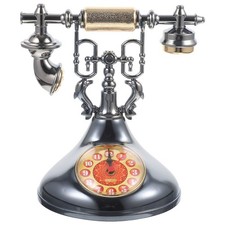  Orologio Da Salotto Telefono D'epoca Soggiorno Accenti Casa Vintage