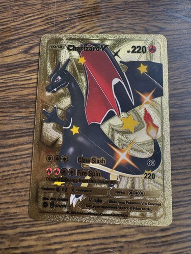 Carta pokemon charizard - carta,