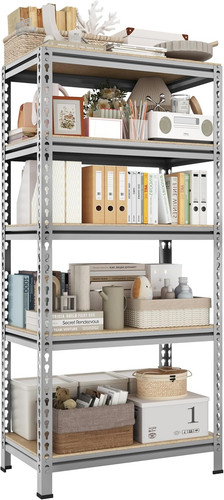 Scaffale metallo ripiani - scaffale, 5
