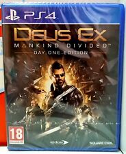 DEUS EX MANKIND DIVIDED DAY ONE EDITION PS4 PAL UK CON ITALIANO NUOVO SIGILLATO