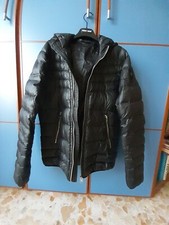 piumino giaccone giubbino giubbotto Diesel uomo tg. L piuma d'oca  nero