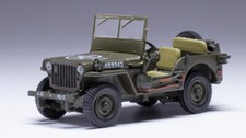 Modellino auto scala 1:43 Ixo JEEP WILLYS MB 1943 diecast modellismo statico