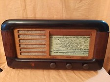 Rara RADIO EPOCA a Valvole MARELLI RADIOMARELLI NILO BIANCO del 1940 FUNZIONANTE
