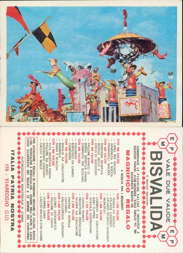 Figurina panini italia - figurina,