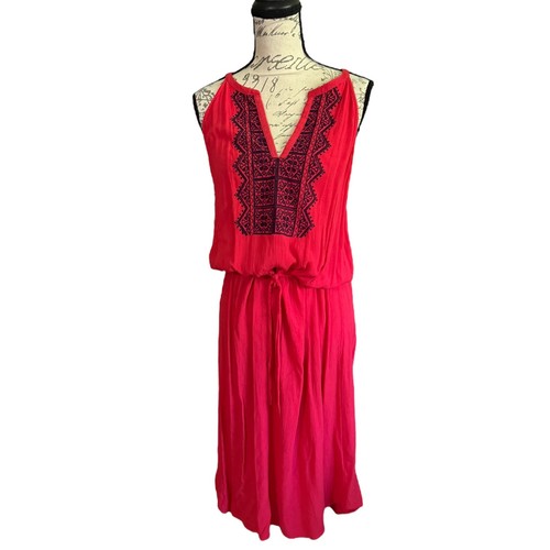 Abito prendisole rosso blu