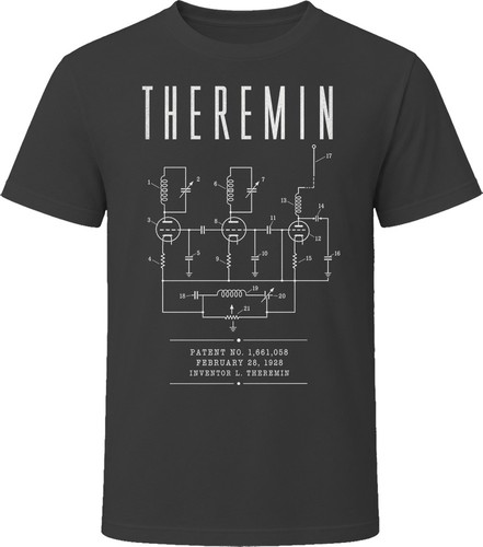 Maglietta theremin patent - theremin,