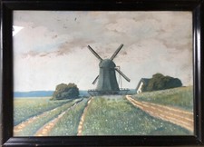 Paesaggio Con Mulino a Vento