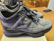 HOGAN INTERACTIVE DONNA TG  37 1/2 - SCARPE SNEACKER GRIGE ORIGINALI