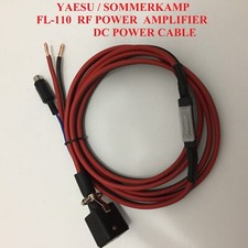 Yaesu Sommerkamp FL-110  FL 110 Linear Amplifier DC power cable 13.8V cavo alim