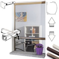 ZANZARIERA A RULLO RIDUCIBILE FINESTRA E PORTA IN KIT EASY ZANZARIERE