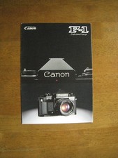 Catalog Canon F-1 1993 A4