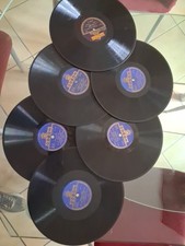 Dischi vinile 78 giri 6 dischi