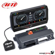 Kit PDM32 AIM Strumentazione TFT D 10" Icons cruscotto per auto con GPS 50