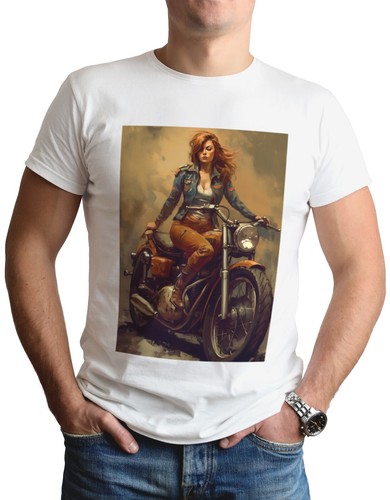 Shirt donna biker art - t-shirt,