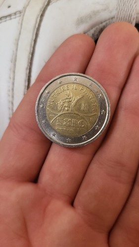 Moneta euro rara - euro, expo