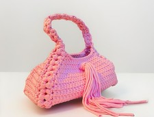borsa uncinetto fatta a mano