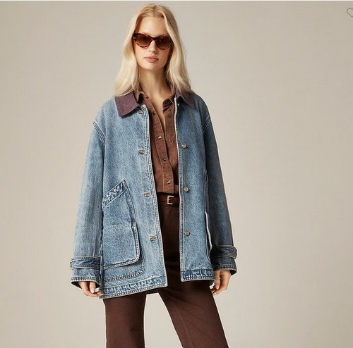 Giacca crew relaxed barn - giacca, j.crew