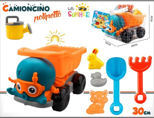 Camion polipo blu - polipo,