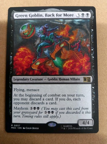 Mtg green goblin - green, goblin,