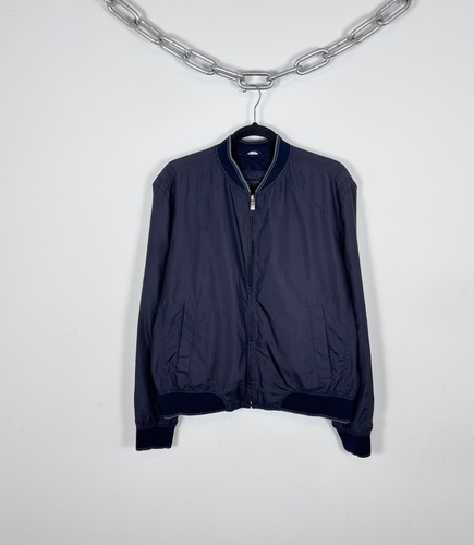 Bomber corneliani uomo blu - bomber,