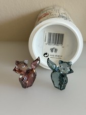Swarovski Lovlots House of cats Marie & Pierre pink green - 995011