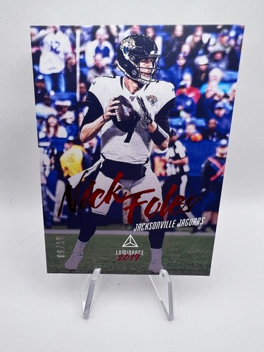 Nick foles 2019 panini - -,