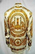 CAMICIA UOMO CREME DE SILK