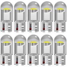 10 Led T10 Lampade Cob 1 Chip Luce Bianca Targa Posizione Auto 12V 
