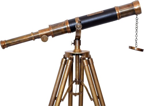 Monocolo telescopio ottone - telescopio,