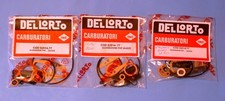 SET 3 GUARNIZIONI ORIGINALI LAVERDA 1000/JOTA 1200CARBURATORE DELLORTO