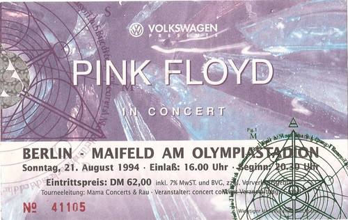 Pink floyd division bell tour - pink,