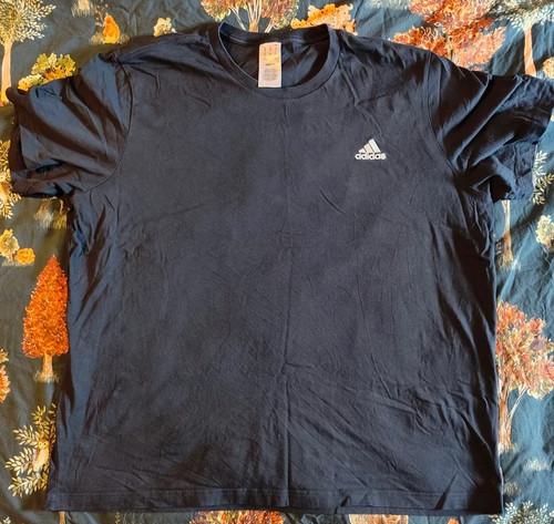 Adidas shirt blu navy - blu,