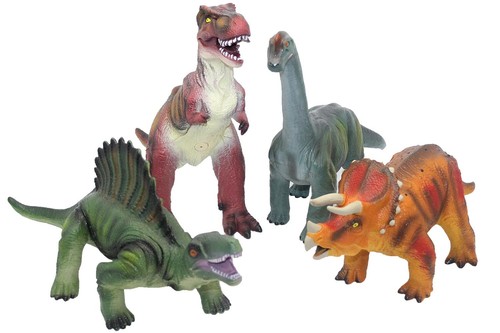 Dinosauro gomma cm - dinosauro,