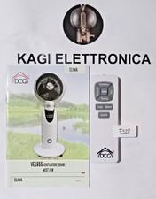 VENTILATORE DCG VE1855 TELECOMANDO NUOVO ORIGINALE